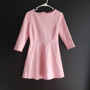 Blush Pink Open Back Dress